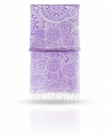 Палантин Женский S-MOSAIC/PURPLE